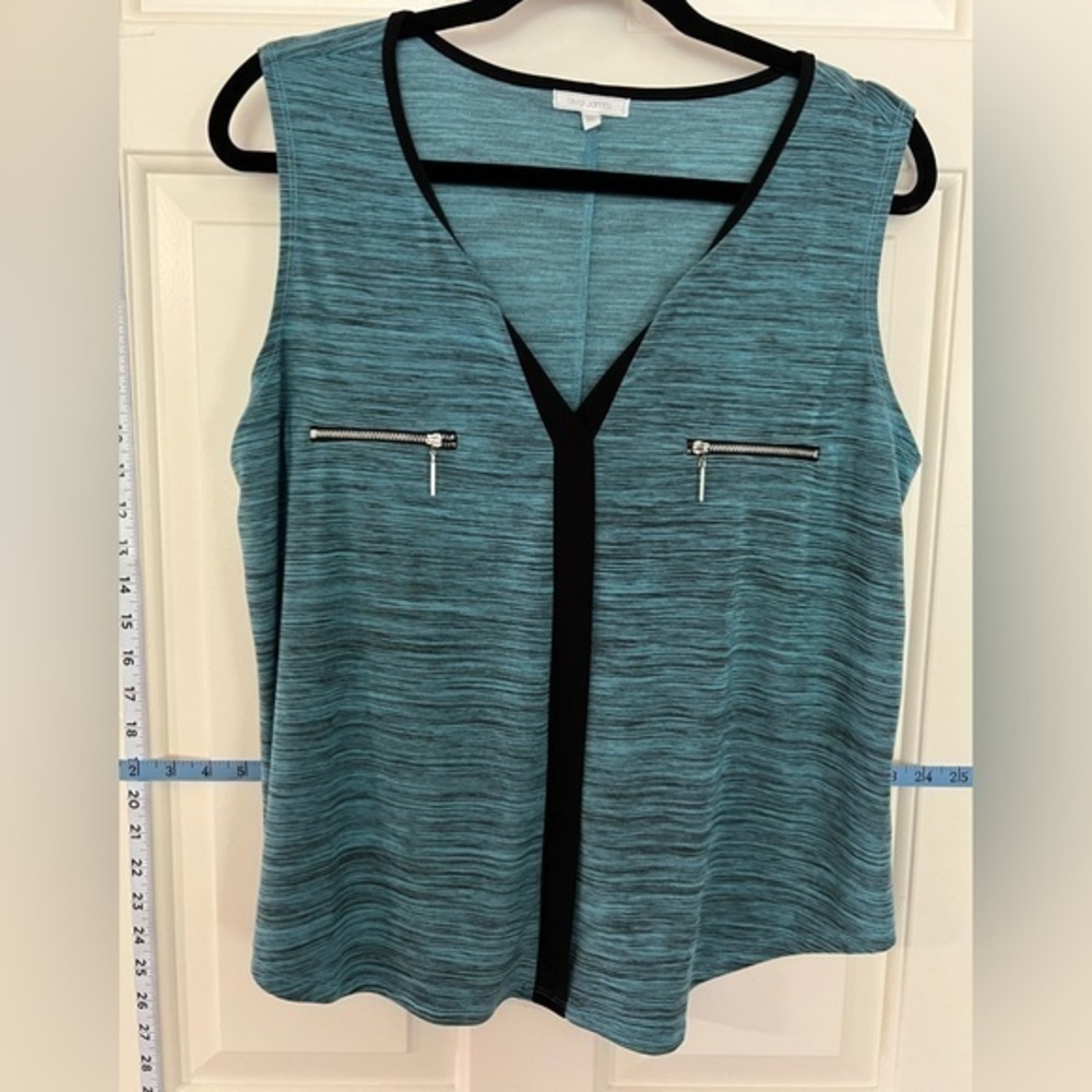 Ava James Sleeveless Top, XL